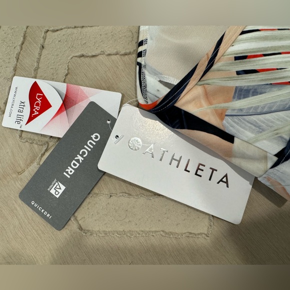 Athleta Tahitian Tropical Bra Cup Bikini, 38D-DD, NWT! - Picture 4 of 12